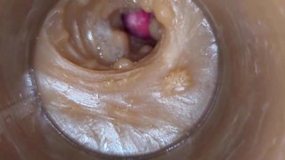 Precum in my pussy Camera In Vagina 4k