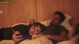 Watching Netflix with my stepsister and I couldn't help but put my penis in her mouth (we almost got caught)