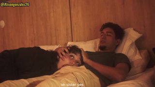 Watching Netflix with my stepsister and I couldn't help but put my penis in her mouth (we almost got caught)
