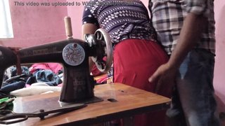 fucked while sewing desi bhabhi