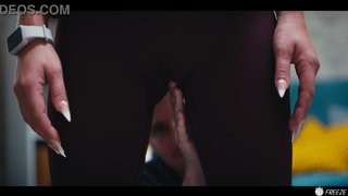 Sexy Stepmom Doing Yoga - Shalina Devine Freeuse & Getting Her Huge Tits Sucked by Stepson