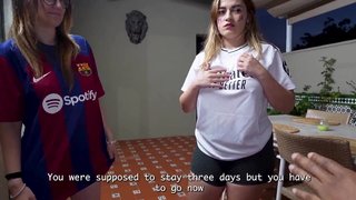 Two Spanish Supporters Of Barca And Real Get Screwed By PSG Fans After The Clasico !!!