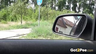 Public Pissing On Roller Skates