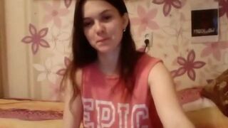 merrii (indianaaa, indiana69, merri69) with cucumber in ass
