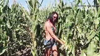 Riley Jacobs checking corn - PREVIEW