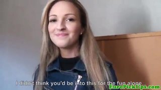 Publicsex euro tasting pole for cash