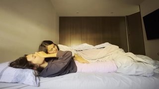I want to do it quickly before my husband gets out of the shower.