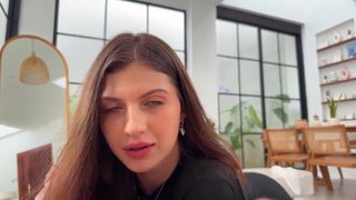 Stepmom caught stepson jerking off on panties and taught him how to fuck