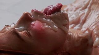 Sexy Redhead Maid Clones will Make You Cum - Jia Lissa Solo Girl Masturbating...