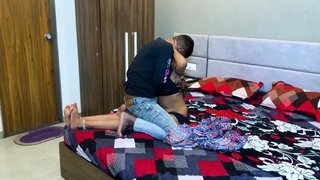 On the first date, the boy took his girlfriend to the hotel