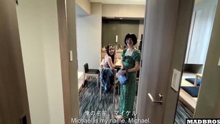 Horny Japanese Sharemates Caught Fucking In The Bathroom And Getting Constant Orgasms For Hours !!!