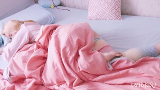 Sneak in step sister's bedroom while she s., -- she didnt want to up until I fuck her