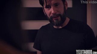 Pervert mature husband fuck gorgeous hooker in front of sick wife