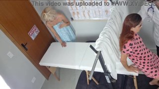 Stepmother takes stepdaughter to the dirty doctor for tests!
