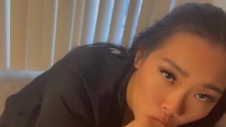 gave my friend his first blowjob I love making him cum fast