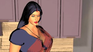Indian horny woman wants masseur's penis