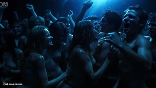 [AI-generated] Wet & Wild Future Rave MILF Party – Soaking Wet Big Tits, Flying Boobs & Water Jets Chaos