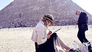 Trip to Great Pyramids of Giza VLOG SFW
