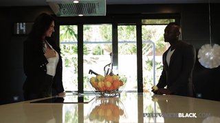PrivateBlack - Milf Ania Kinski Squirts While Fucking BBC!