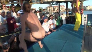 Coeds Get Naked In Daytime Contest