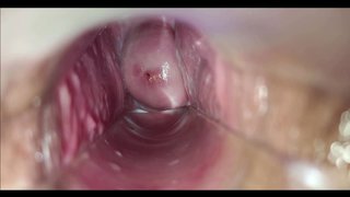 Pulsating orgasm inside vagina