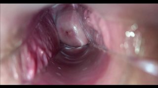 Pulsating orgasm inside vagina