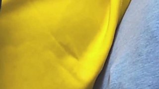 Almost Caught In a Bus When a Dirty Stranger CUM In Her Hand