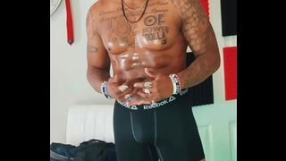 The Goat of Birmingham Alabama makes curious house wife record him beating his BBC while Releasing a huge load of cum
