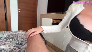 POV Taboo: Blonde MILF Facial Cumshot