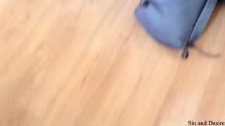 "I've never seen anything like that before." Shy arab stepmom can't take her eyes off her stepson's uncut dick in a shared bed.