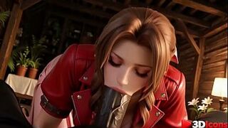 Aerith Gainsborough loves getting fucked by a huge black cock [AI]