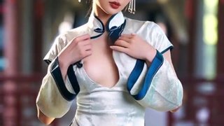 Ai Generated sexy Chinese Martial arts nude