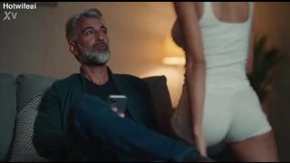 Hotwife walks her bull out in front of her husband ( AI Generated )