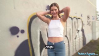 She So fucking Cute I nearly Cum too Early - Public Agent