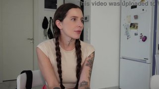 Step-Daddy's Girl Bad Grades ASS TO MOUTH