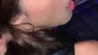 Hard sex a stranger at the VIP nightclub!