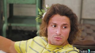 Careful MILF stepmother Lily Lane helps to forget to her stepson