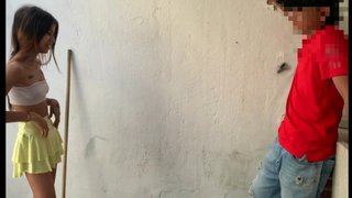 One hot morning stepsister wants to be fucked FULL STORY