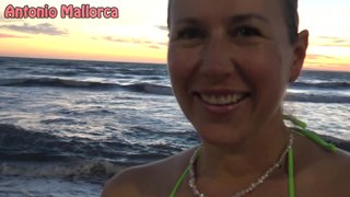 Fucking a Curvy Big Tits German Tourist Picked Up in The Beach