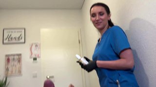 He Gets Caught Jerking During Massage