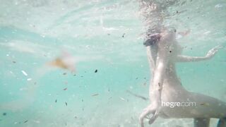 Cute teen nude on Beach