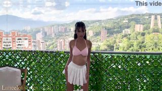 Colombian stunner Isabella bell gets her tight asshole stretched wide by a huge black