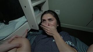 Stepfather comes to fuck his daughters at night