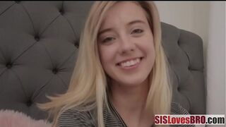 Young Stepsis Conv Make Porn With Her - Haley Reed | SisLovesBro