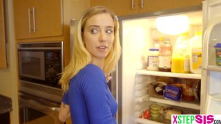 Teen stepdaughter finds out stepdad dick size and wants it badly