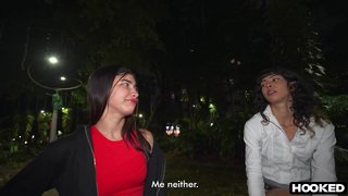 We Met Her In A Park And Made Her Join A Threesome