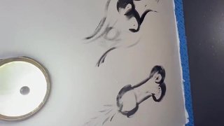 Bathroom redecoration and hitachi fucking