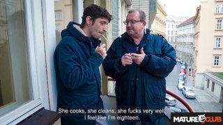 MatureClub - Married MILF Stracy Stone Cheats with Stepson While Cuck Hubby Is Locked Out on the Balcony