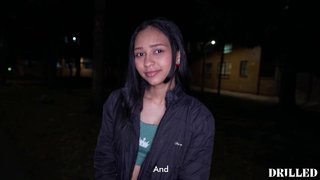 Pregnant Latina Insists To Do Anal