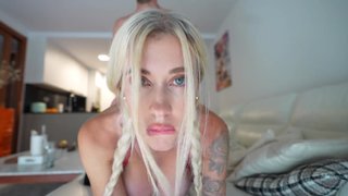 French step sis gets fucked and covered in cum for the World Cup match